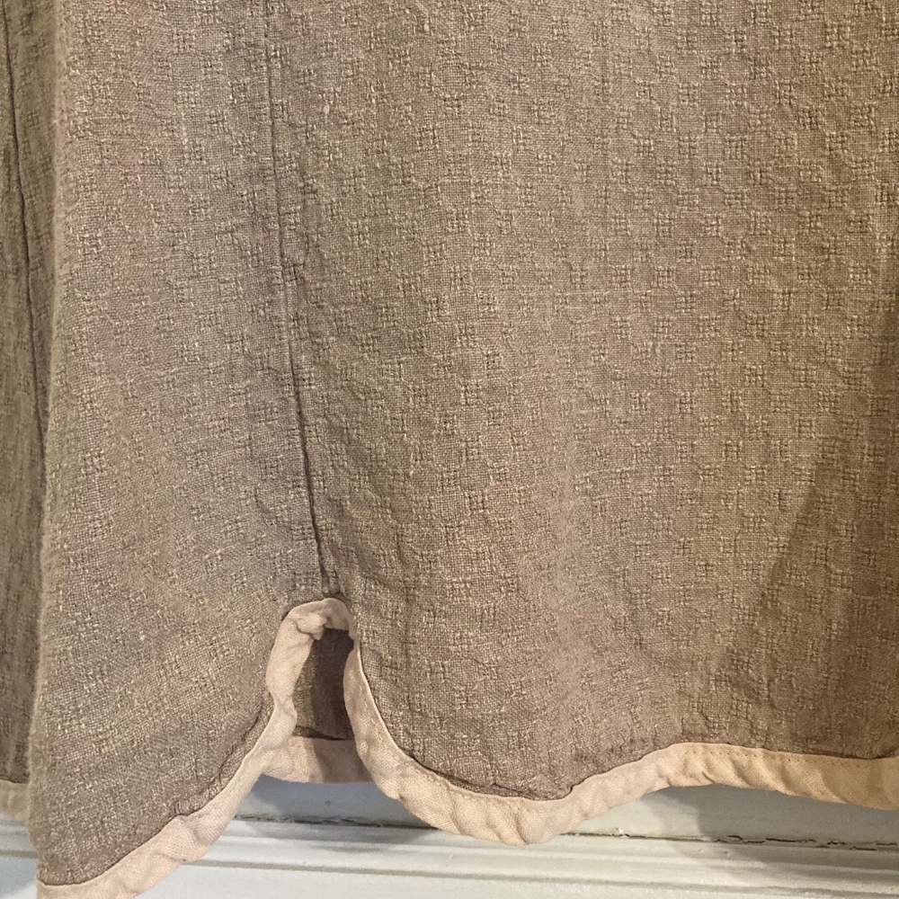 Gorgeous Vintage Aly Wear 100% Linen Top Sz S - Picture 7 of 10